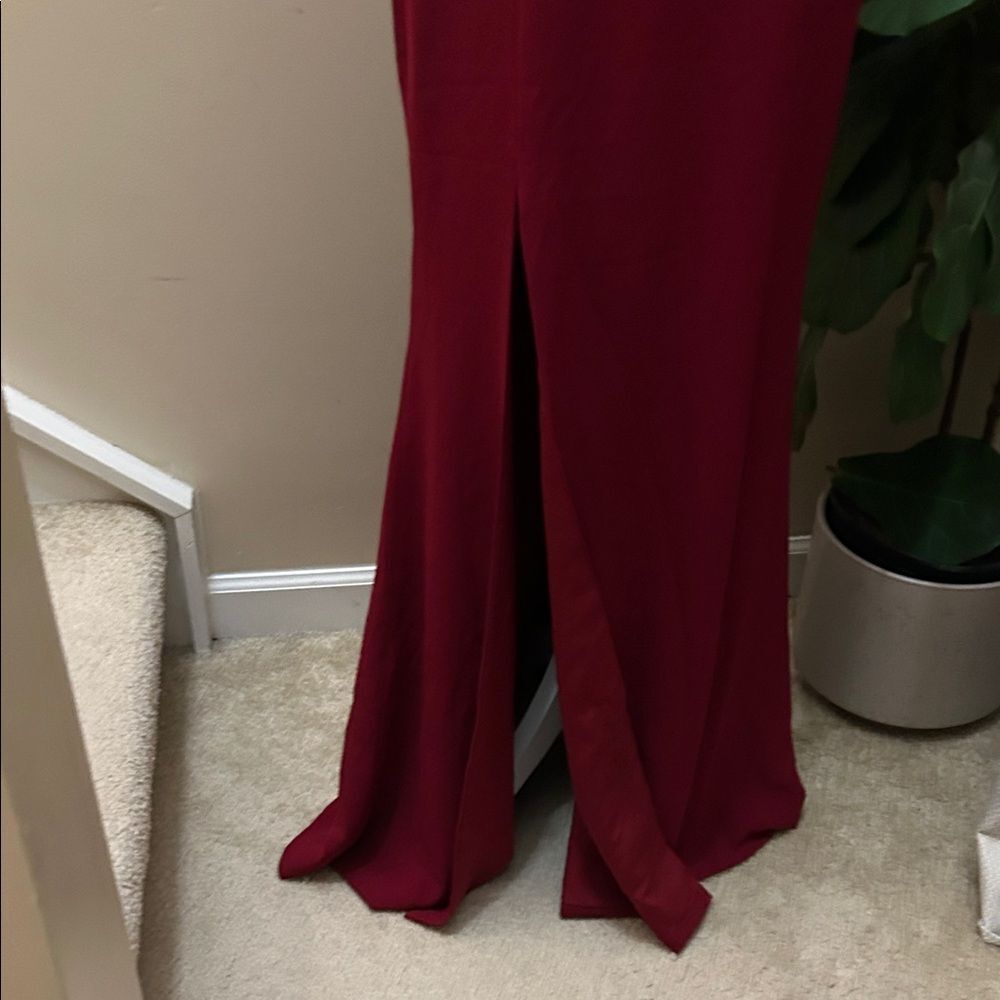 NEW Dress the Population Sandra Gown Dress in red - Size S - Picture 4 of 9